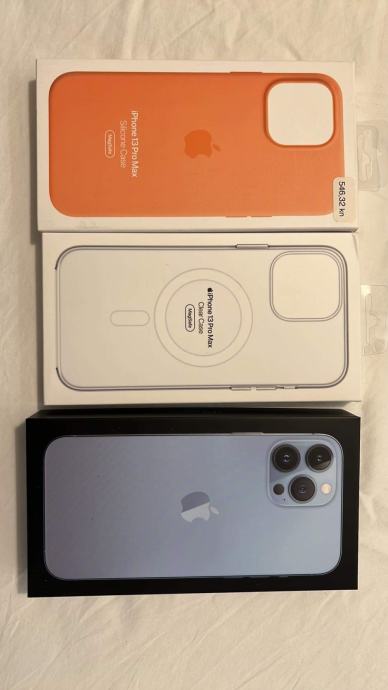 Iphone 13 pro max sierra blue 128gb