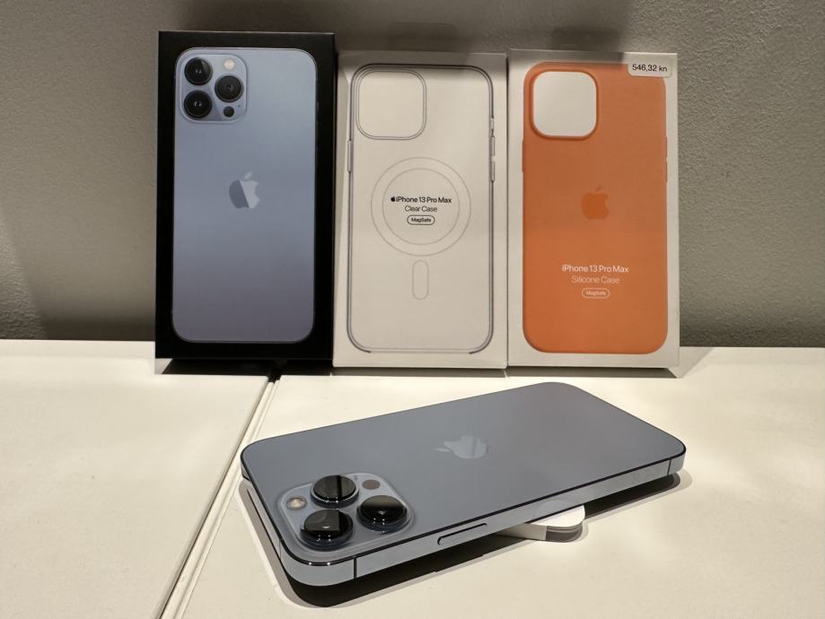 Iphone 13 pro max sierra blue 128gb