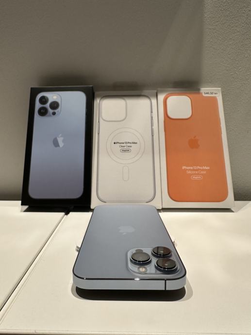 Iphone 13 pro max sierra blue 128gb