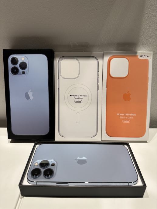 Iphone 13 pro max sierra blue 128gb