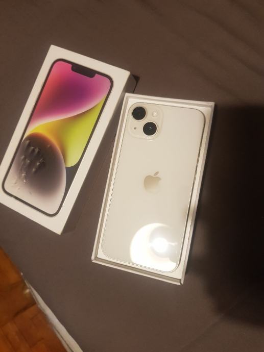 Iphone 14 Starlight 128GB e-SIM (NOVO)