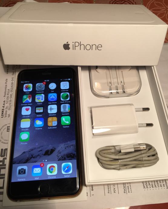 iPhone 6 Plus 16 GB Space Gray / u Puli,osobna dostava u čitavoj Istri