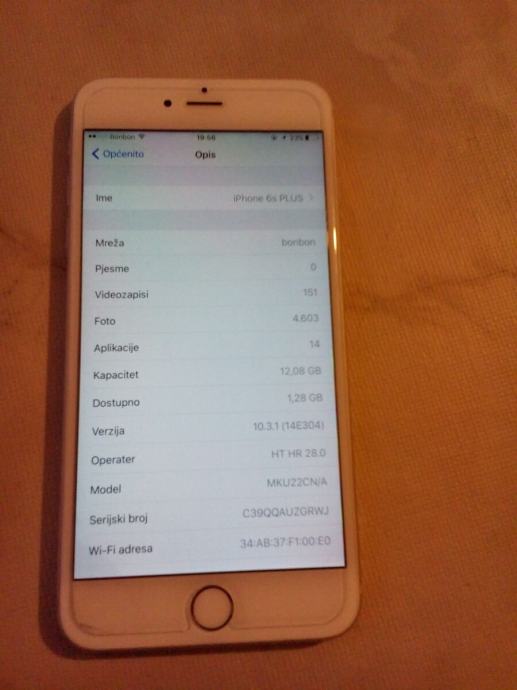 iPhone 6S plus u extra stanju 16gb