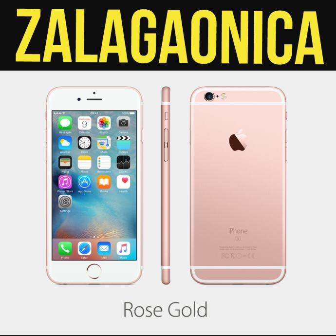 IPHONE 6S 128GB ROSE GOLD,NOVO,POVOLJNO,R1 RACUN