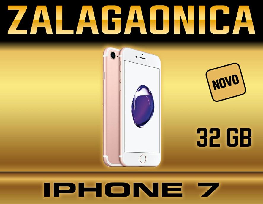IPHONE 7 PLUS 32GB ROSE GOLD,NOV,VAKUM,TRGOVINA,DOSTAVA ZG,R1 RACUN