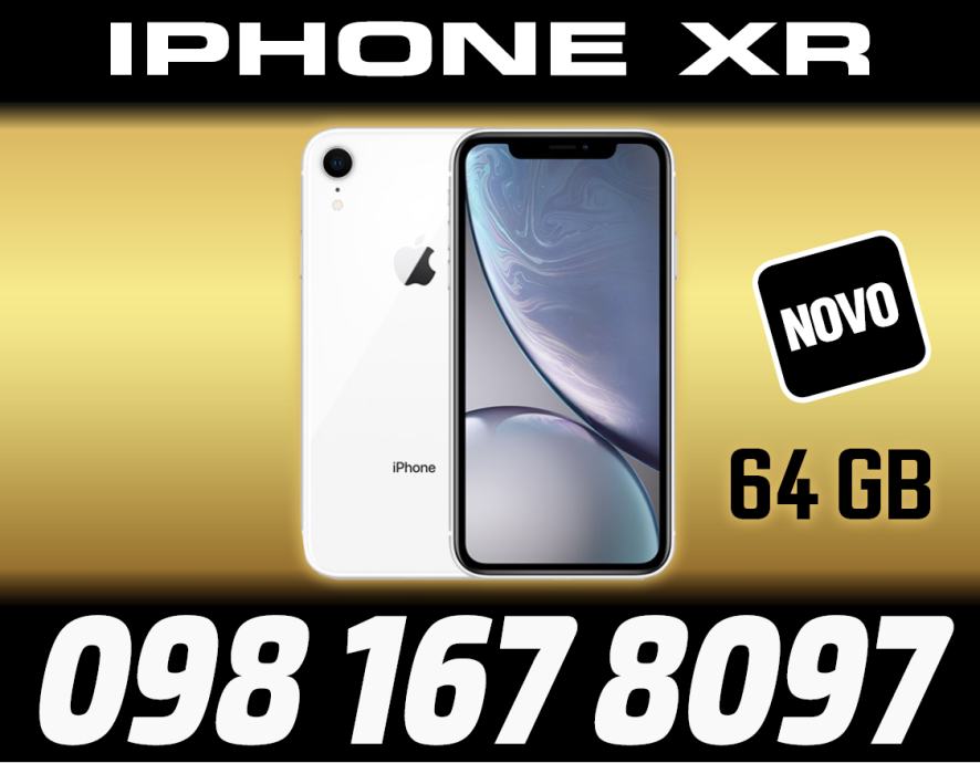 IPHONE XS 64 GB SILVER,ZAPAKIRANO, TRGOVINA, DOSTAVA ZG, R1