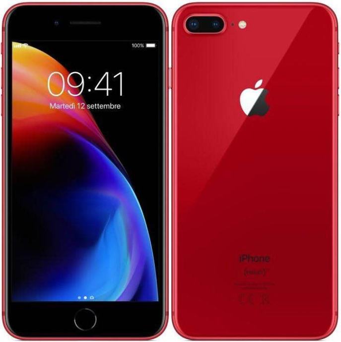 iPhone 8 Plus 256Gb Red Edition Ko Novi Garanc. Sve Mreze Dostava