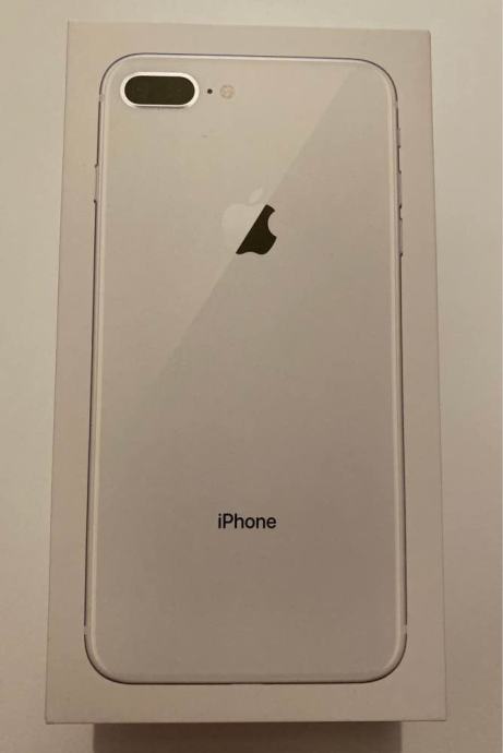 iPhone 8 Plus Silver 256GB 10/10 HT