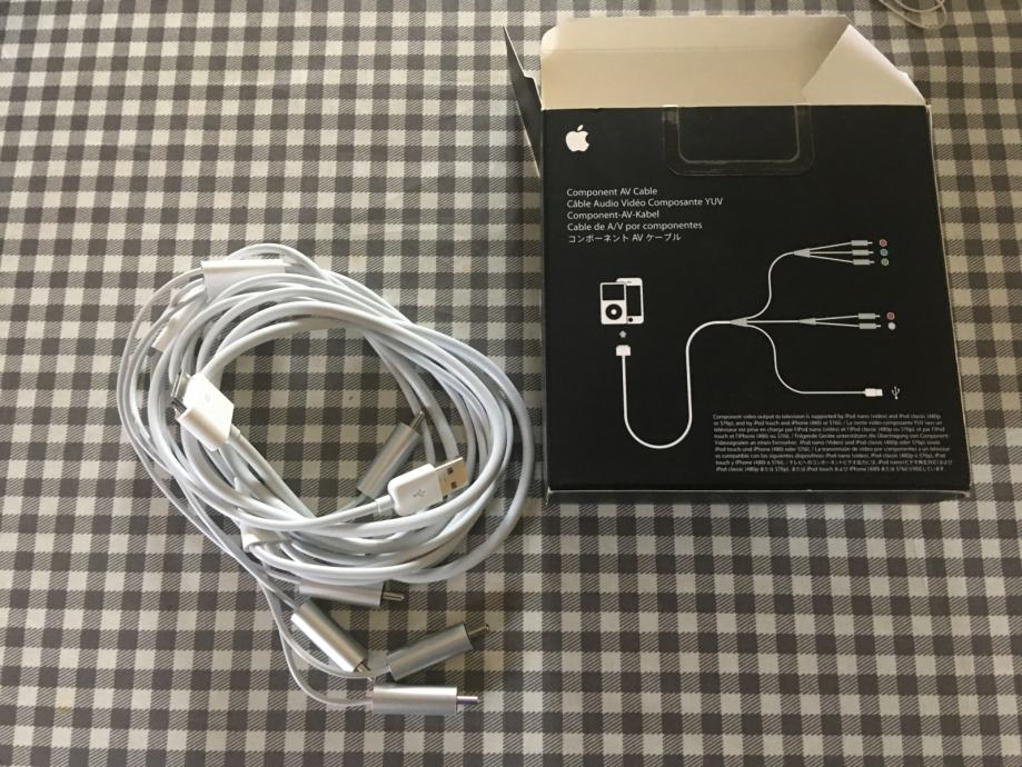 Apple Component AV Cable + 10W Power adapter 2.1A