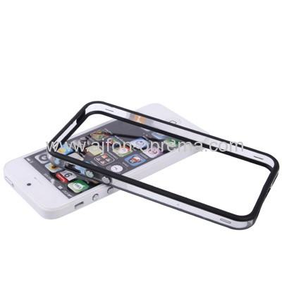 Bumper za iPhone 5 i 5s  - crno prozirni
