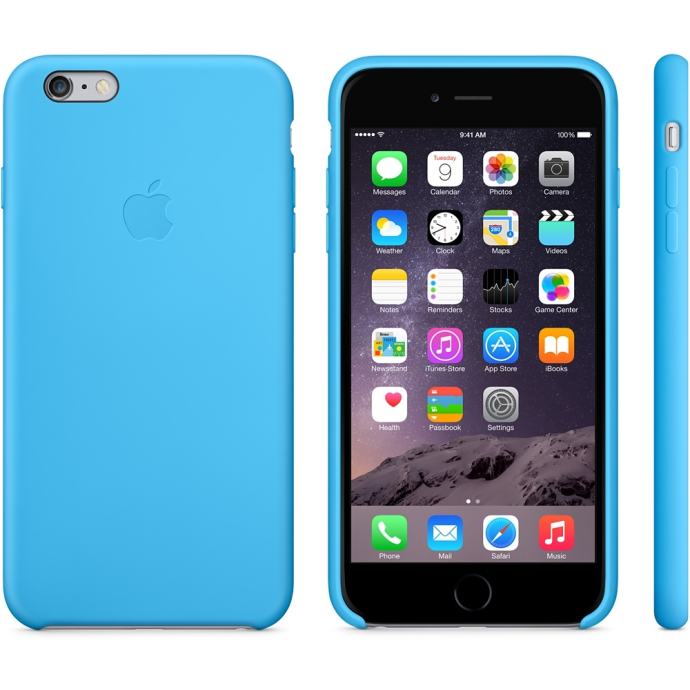 iPhone 6/6s orginal Apple silikonska maska - BLUE