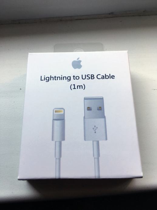 Originalni iPhone/iPad Lightning kabel za punjenje, u kutiji, NOVO