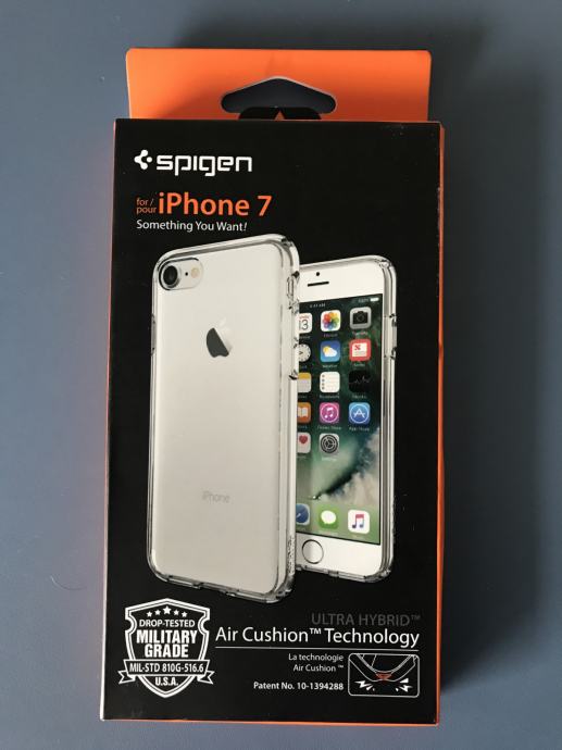 Spigen Ultra Hybrid Case Clear TPU Bumper Cover maskica za iPhone 7