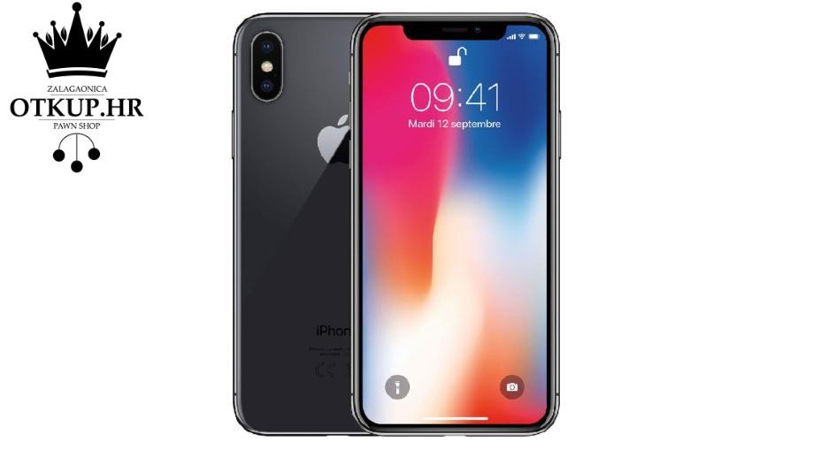 IPHONE X SPACE GREY 256GB / R1, RATE!