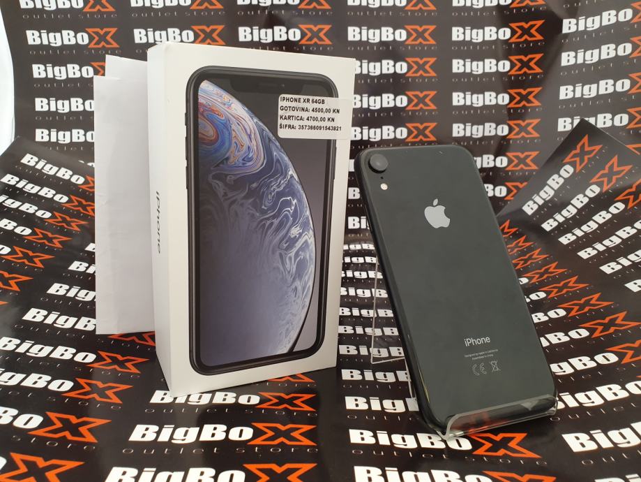 iPhone Xr “64GB” BLACK [RABLJENO] - Jamstvo 3 mjeseca