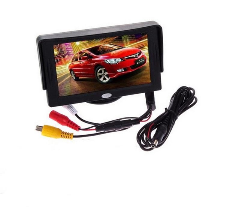 Moniteur sans fil wifi lcd 4 canaux avec 2 caméras cctv étanches pour