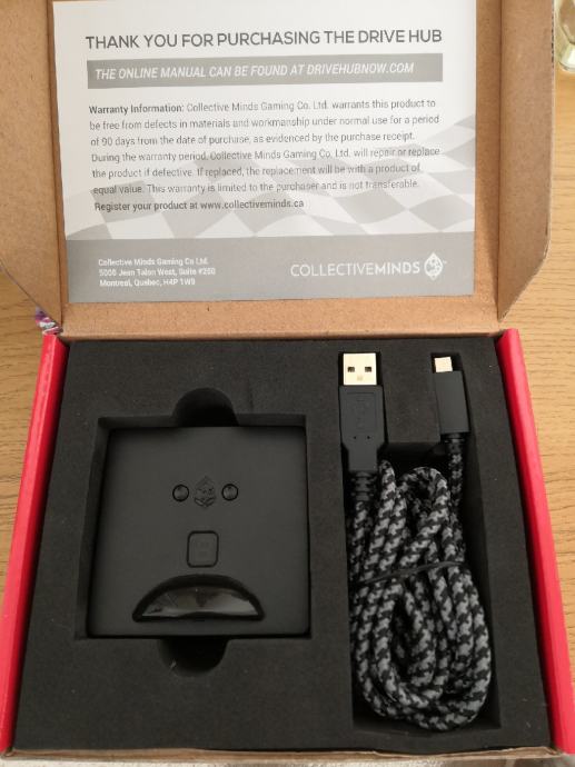 Collective minds drive hub Thrustmaster Fanatec