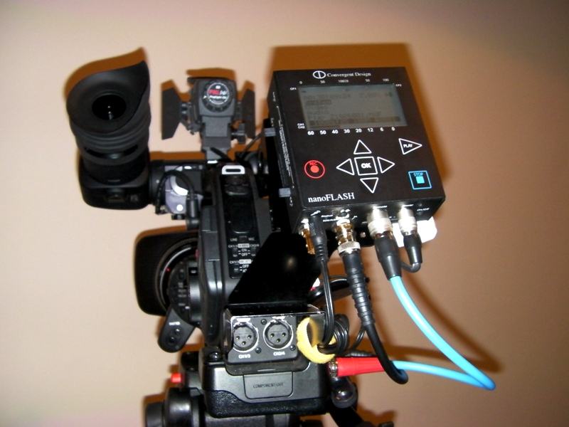 Convergent Design nanoFlash HD/SD Recorder/Player with 2 CF Card Slots