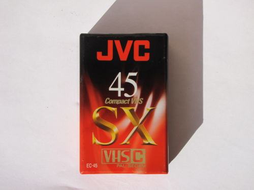 ⭐️Kazeta JVC VHS-C SX 45 EC-45 SX novo nekorišteno 45min⭐️