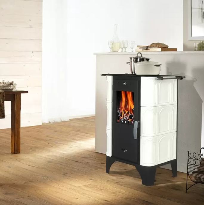 Domofire Kamin na drva Piccolino bijela| besplatna dostava