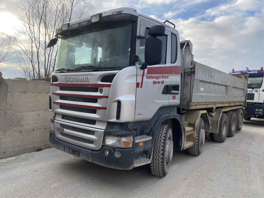 Scania R 470 SCANIA R 470 kiper 5 osovina bordmatik, 2006 god.