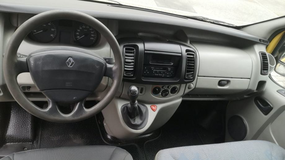 RENAULT TRAFFIC 1.9 DCI, TERETNI, DVOJA BOČNA VRATA I KLIMA, 2006 god.