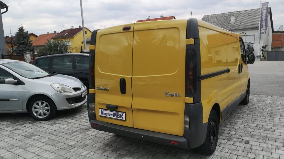 RENAULT TRAFFIC 1.9 DCI, TERETNI, DVOJA BOČNA VRATA I KLIMA, 2006 god.