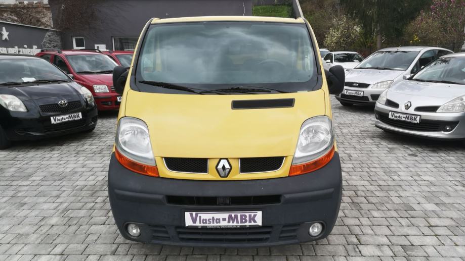 RENAULT TRAFFIC 1.9 DCI, TERETNI, DVOJA BOČNA VRATA I KLIMA, 2006 god.