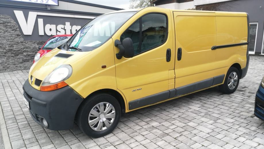 RENAULT TRAFFIC 1.9 DCI, TERETNI, DVOJA BOČNA VRATA I KLIMA, 2006 god.
