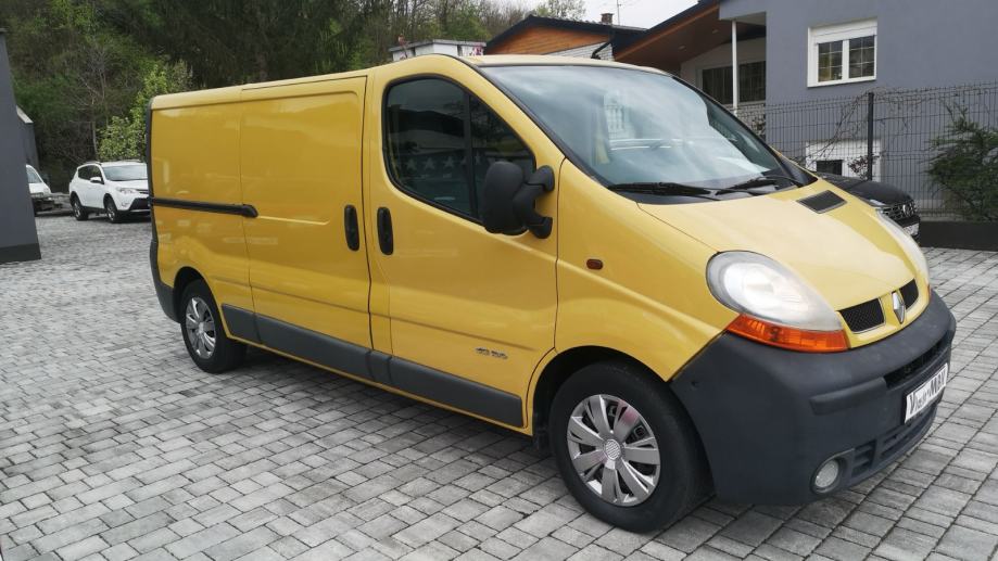 RENAULT TRAFFIC 1.9 DCI, TERETNI, DVOJA BOČNA VRATA I KLIMA, 2006 god.