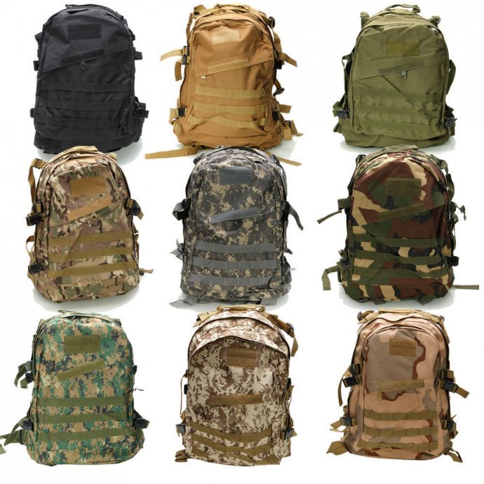 Novi vojni ruksak više boja + BRZA dostava za cijelu Hr.