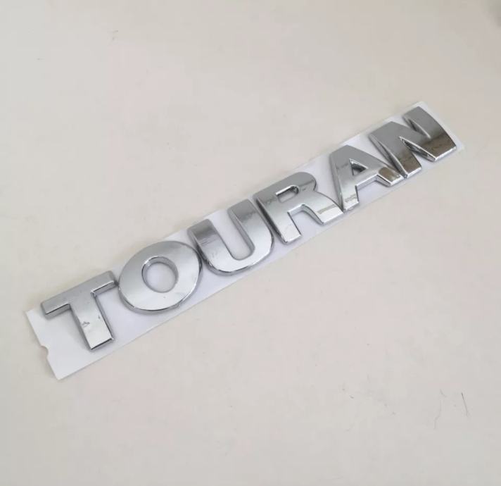 TOURAN oznaka, natpis, naziv vozila