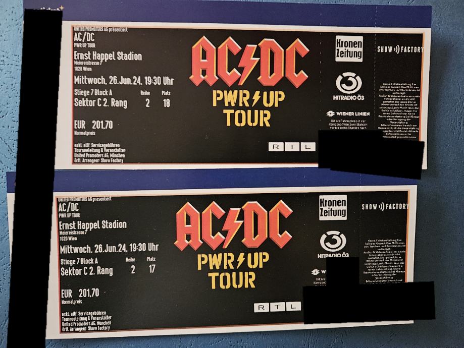 ACDC PWR UP tour Beč 26.6.