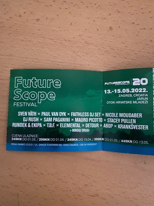 Karte za Futurescope