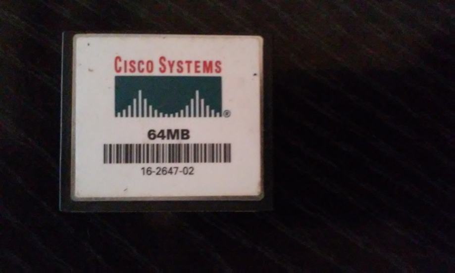 CISCO compact flash 64 MB