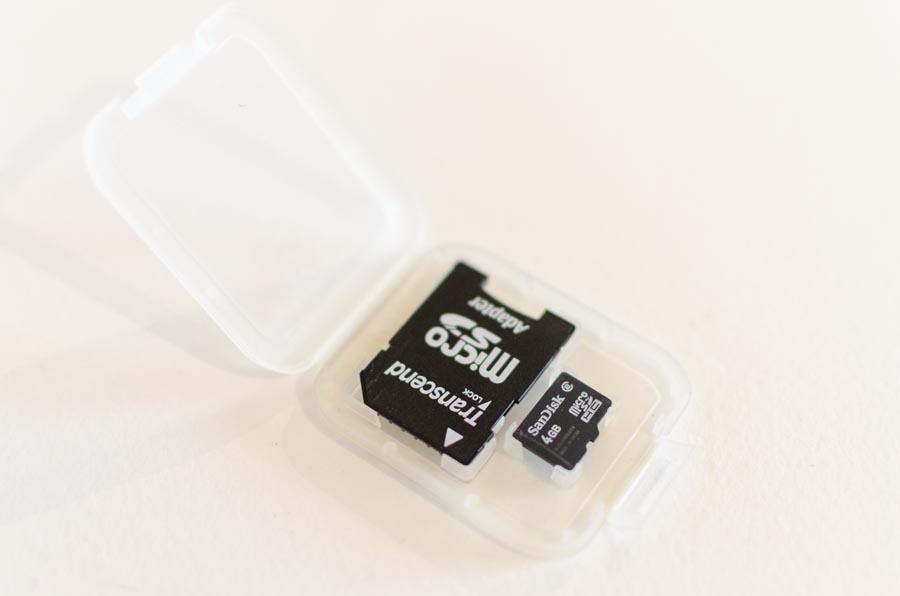 Micro SD HC 4GB