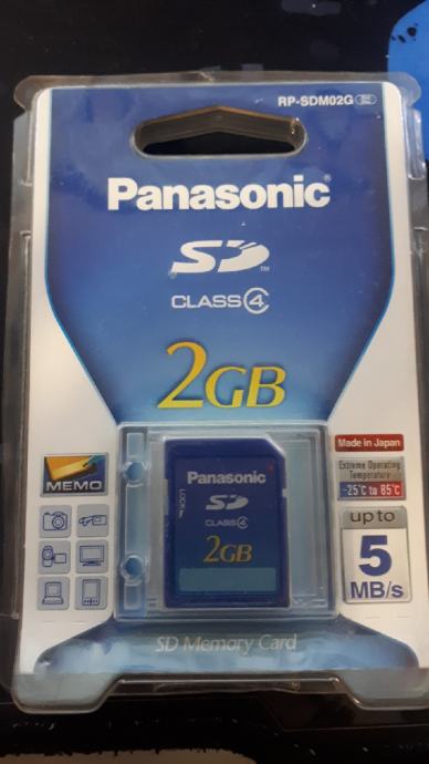 SD kartica 2GB Panasonic
