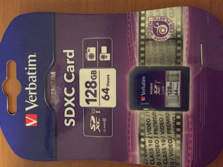 SDXC Card 128 GB ( klasa 10 UHS - I )
