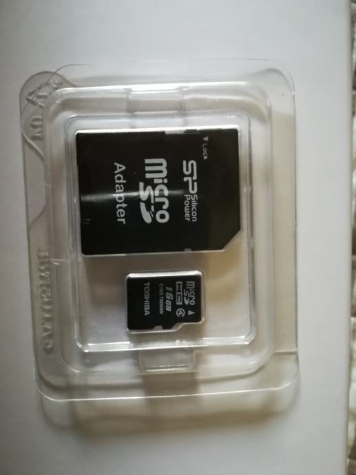 TOSHIBA micro sd 16 GB