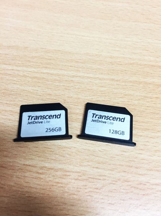 Transcend JetDrive 360 128/256GB MacBook SD card, memorijske kartice