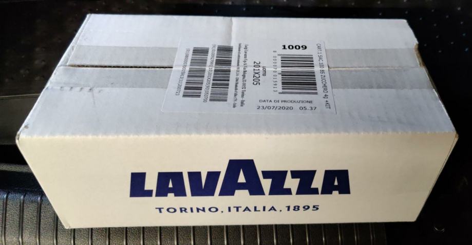 Lavazza Original Komplet 100kom. Čašice, Šećerići, Žličite | NOVO | R1