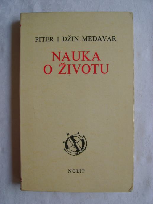 Piter i Džin Medavar (Peter i Jean Medawar) - Nauka o životu - 1986.