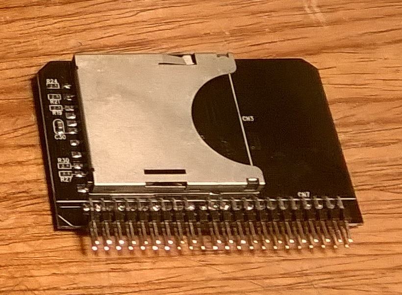 Adapter za klavijature ili kompjuter umjesto hard diska sd kartica