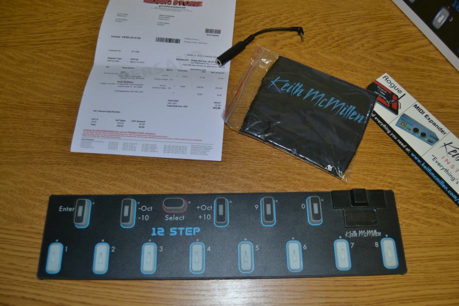 P/M Keith McMillen 12 Step Chromatic Keyboard Foot Controller