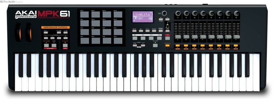 Akai MPK61 MIDI
