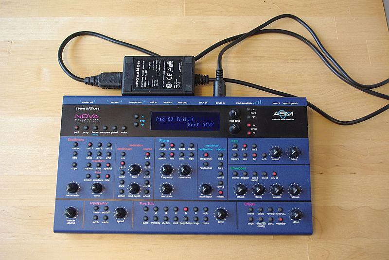 Novation Nova Desktop VA synth+vocoder