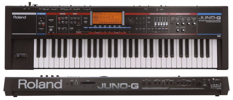 Roland Juno-G, kao nov +Analog Essentials & Rock Organ - mog. zamjena
