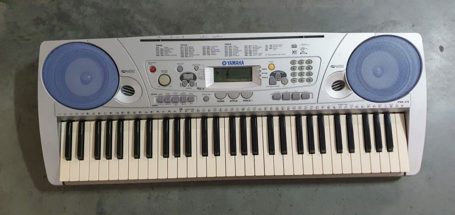 YAMAHA PSR 275 Portable Electronic Keyboard Piano 61 Keys yamaha-psr-275-portable-electronic-keyboard-piano-61-keys