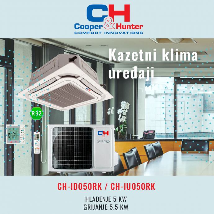Cooper & Hunter - Kazetni klima uređaj - CH-IC050RK /CH-IU050RK