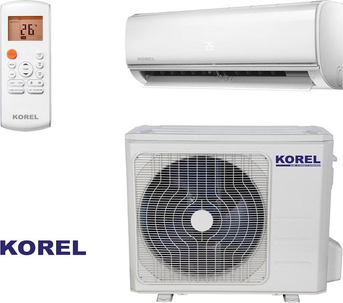Klima uređaj Korel Nexo, Inverter, WI-FI, Ionizator, 3,5/3,8 KW R32